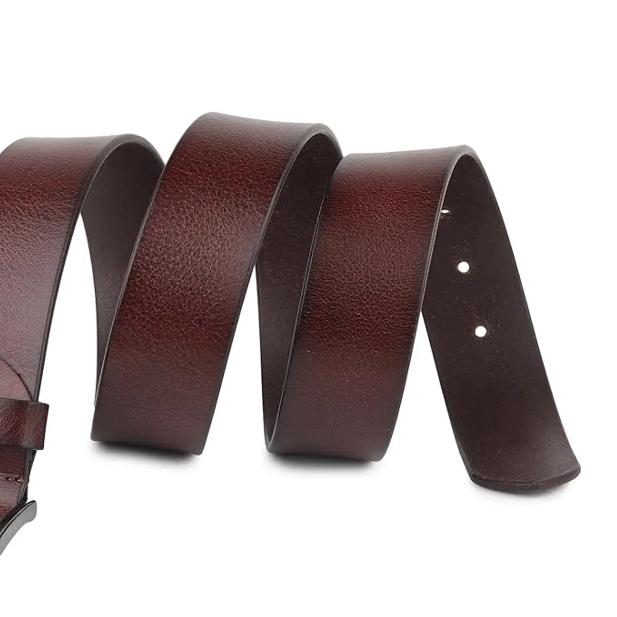 Brown Premium Leather Belt for Men | Genuine Leather Formal & Casual Belt - Image 2
