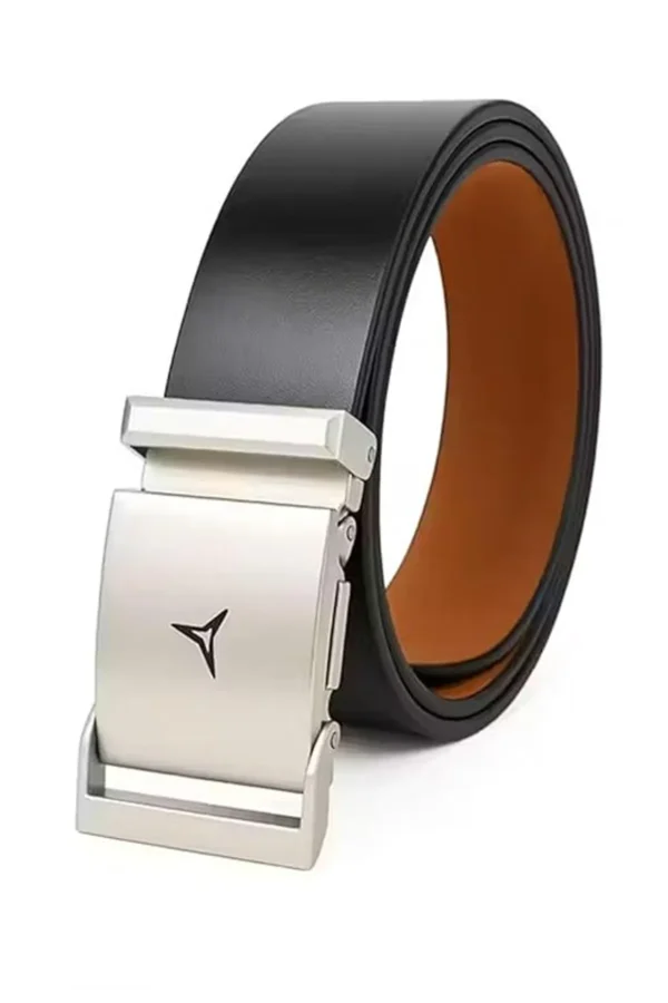 Black Leather Belt For Men