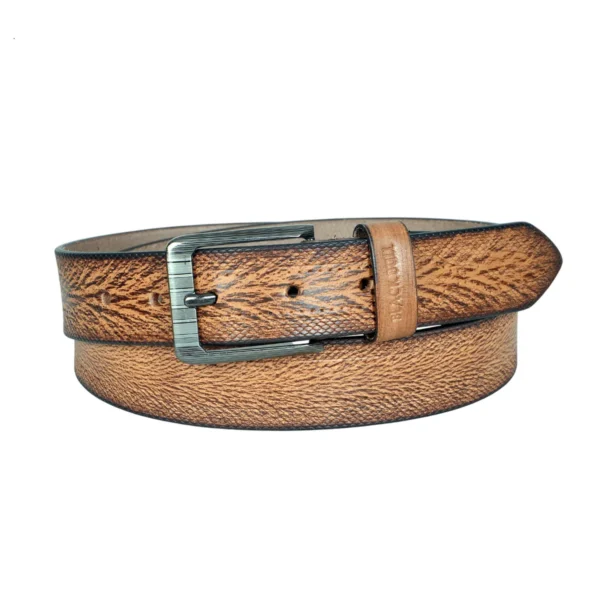 Brown Leather Belt For Men