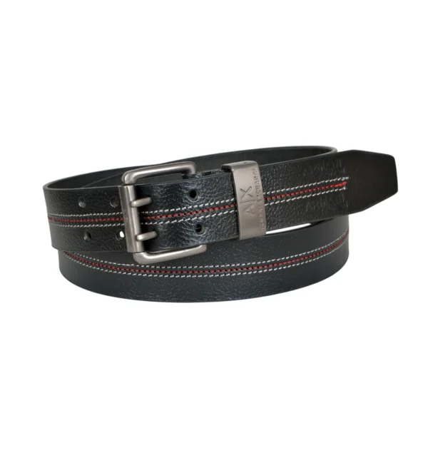 Black Leather Belt For Men